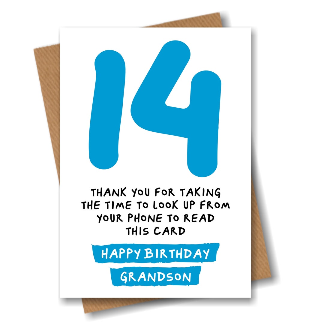 Huxters Carte D'anniversaire Amusante Pour Beau-fils Einstein