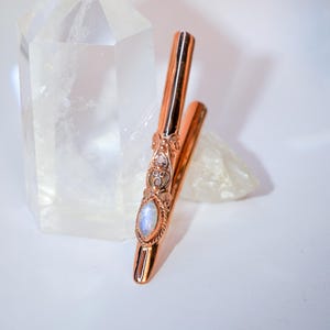 Kuripe copper with labradorite stone