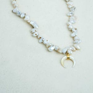 Moonlight Pearl Necklace