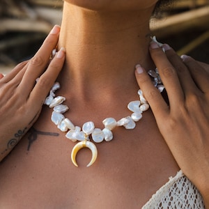 Moonlight Pearl Necklace