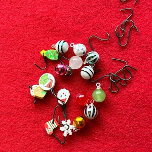 1:12 Miniature Dollhouse Christmas Ornaments Set of 17