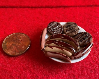1:12 casa de muñecas en miniatura perritos calientes a la parrilla, hamburguesas y mocosos