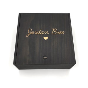 Wooden gift for her, Keepsake box for couple, Memory Box for mom, Wooden Box,  Couples Gift, Wooden Memory box, Memento Box, Gift for Him