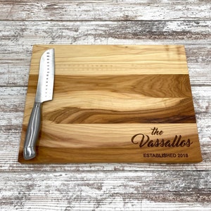 Gift for neighbor, Christmas Gift, Custom Cutting Board, Gift for Neighbor, Housewarming Gift, Custom Engraved Cutting Board, Cooking gift