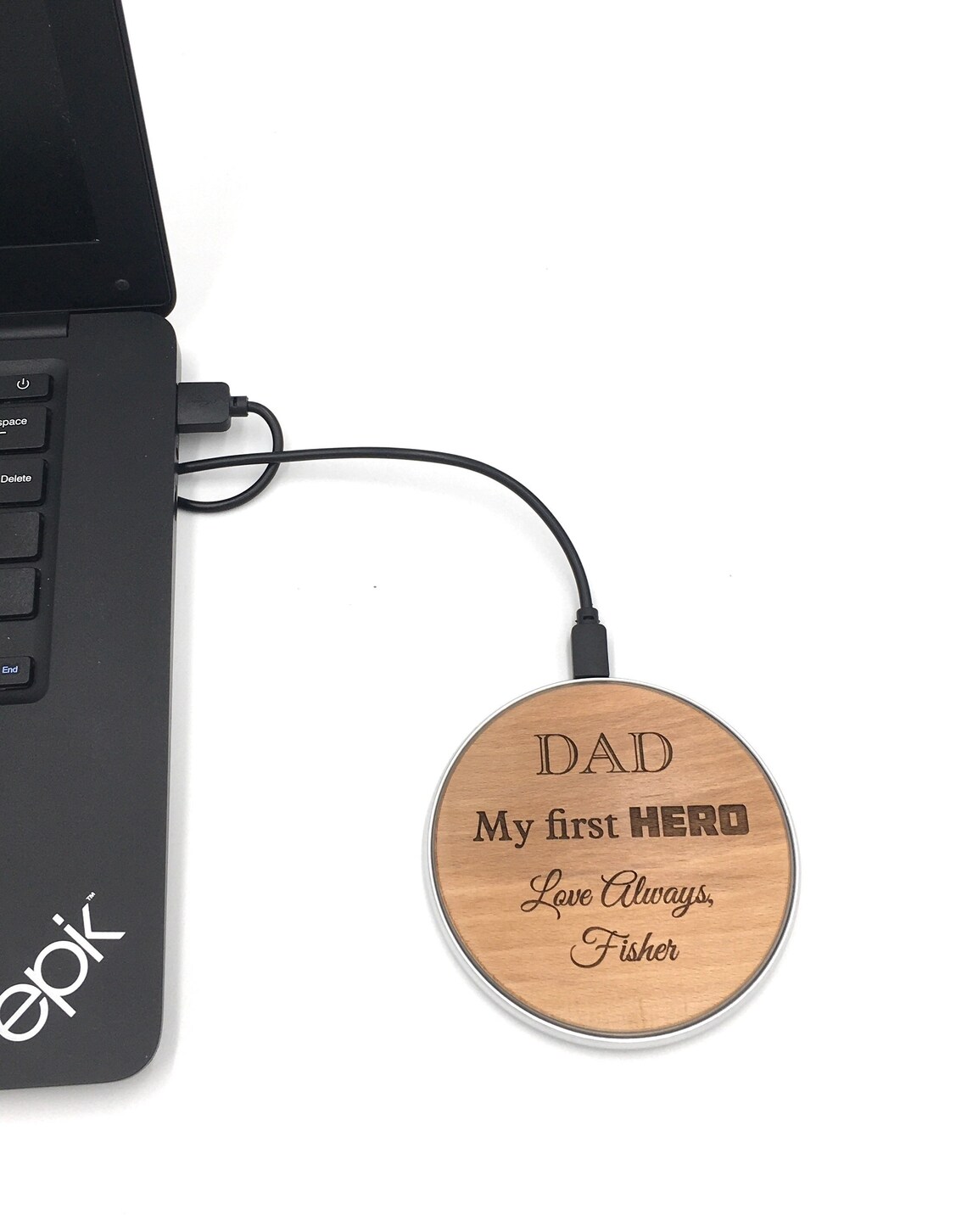Gift for Husband Gift for Dad Charging Pad Personalized Etsy