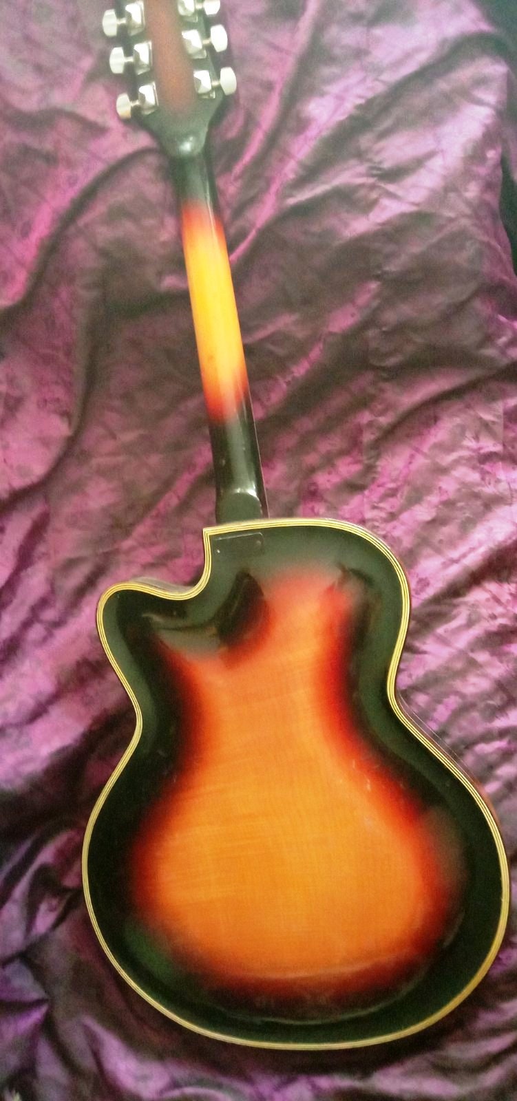 Guitar semiacoustic 4/4 Muzima Record Germany 1958 Etsy