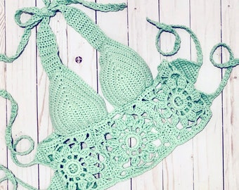 May Flowers Bralette - Crochet Pattern Only