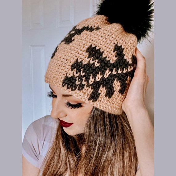 FALL-ing for You Beanie modèle de crochet adulte uniquement
