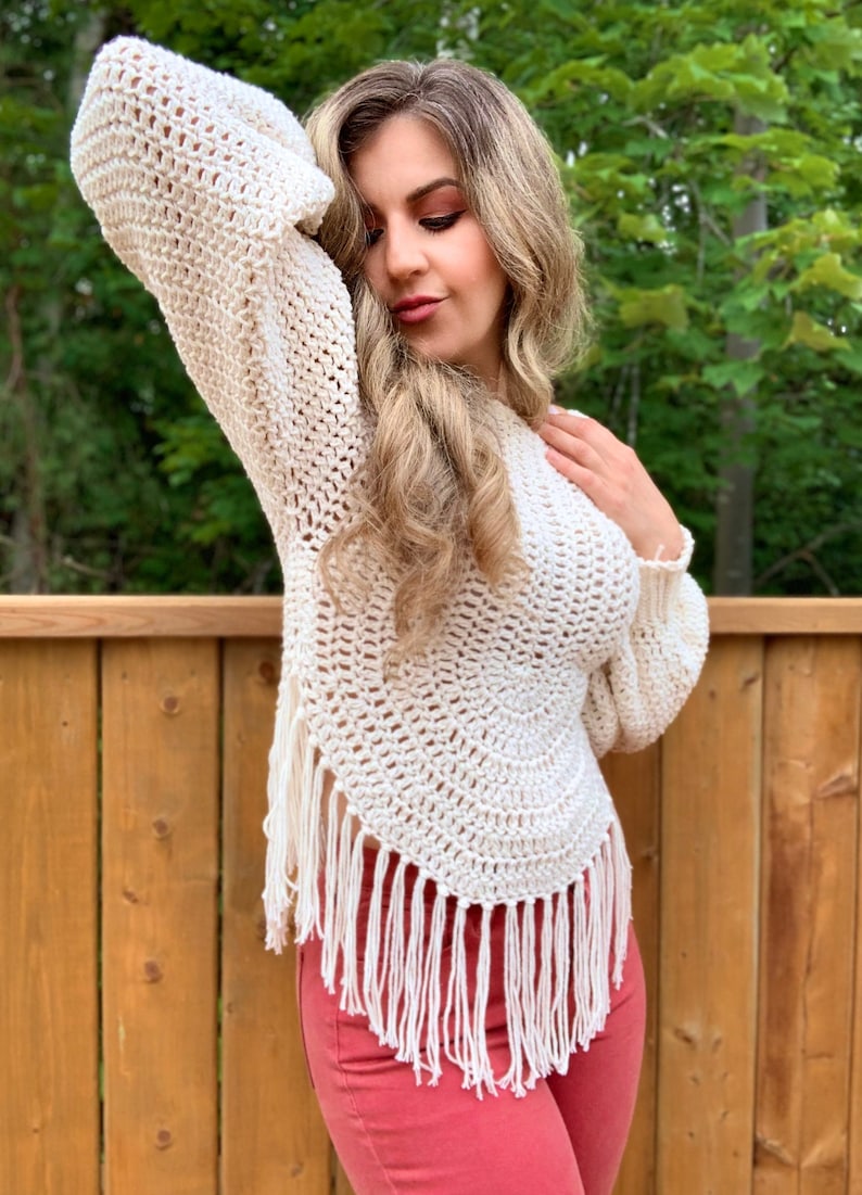 Boho Crochet Pattern Modern Crochet Pattern Crochet Top image 0