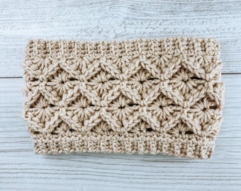 Ear Warmer Crochet Pattern, Crochet Headband, Kids Crochet Pattern, Ladies Crochet Ear Warmer Pattern | Sugar Maple Headband Crochet Pattern