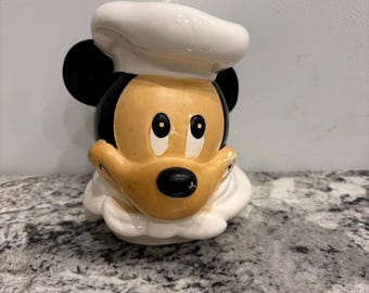 Mickey Mouse cookie jar lid