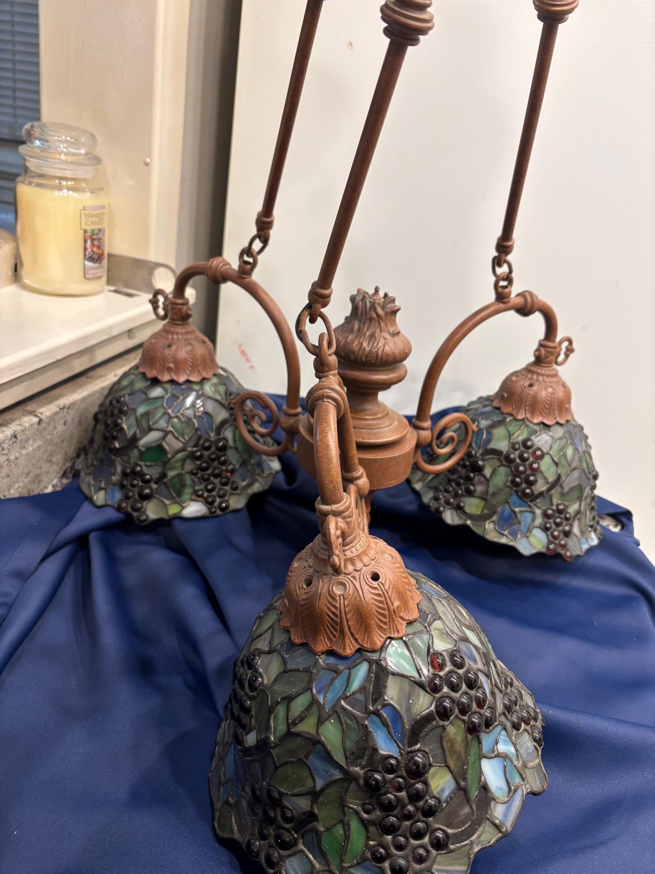 HomeConcept 5x8x7 Empire Linen Edison Clip On Lamp Shade Island Paridise, image size:2250x3000