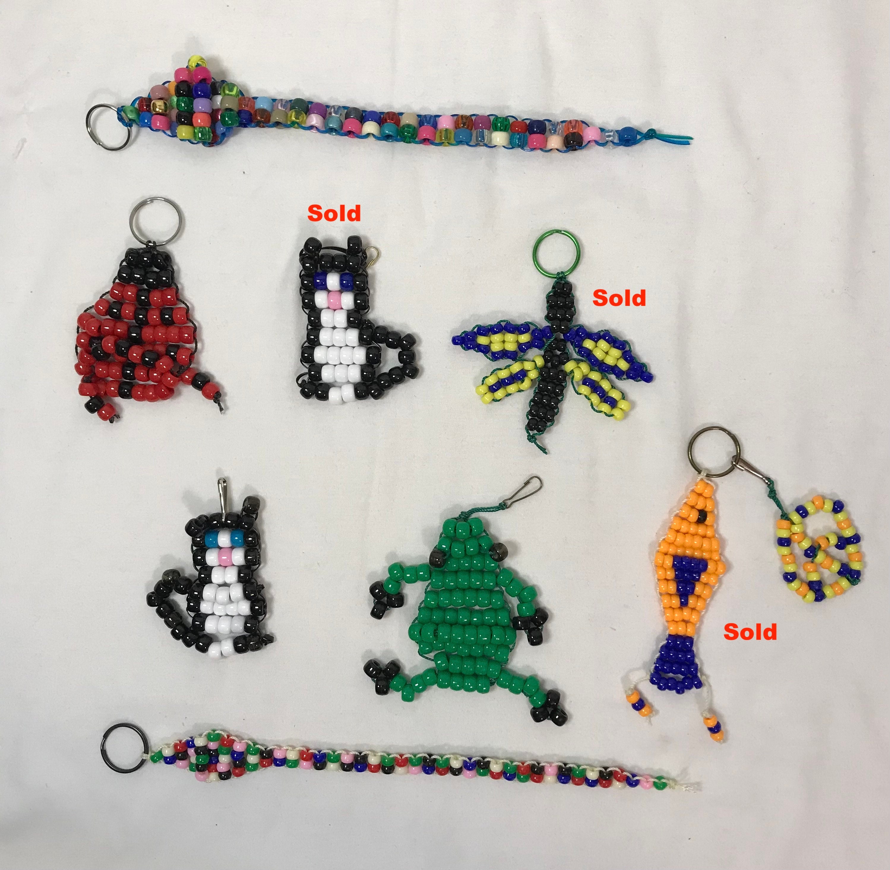 Craft Kits Jungle Bead Animals Craft DIY Kit DIY Crafts Gifts for Kids  Craft Kits for Kids Pony Bead Sets Kids Toys 