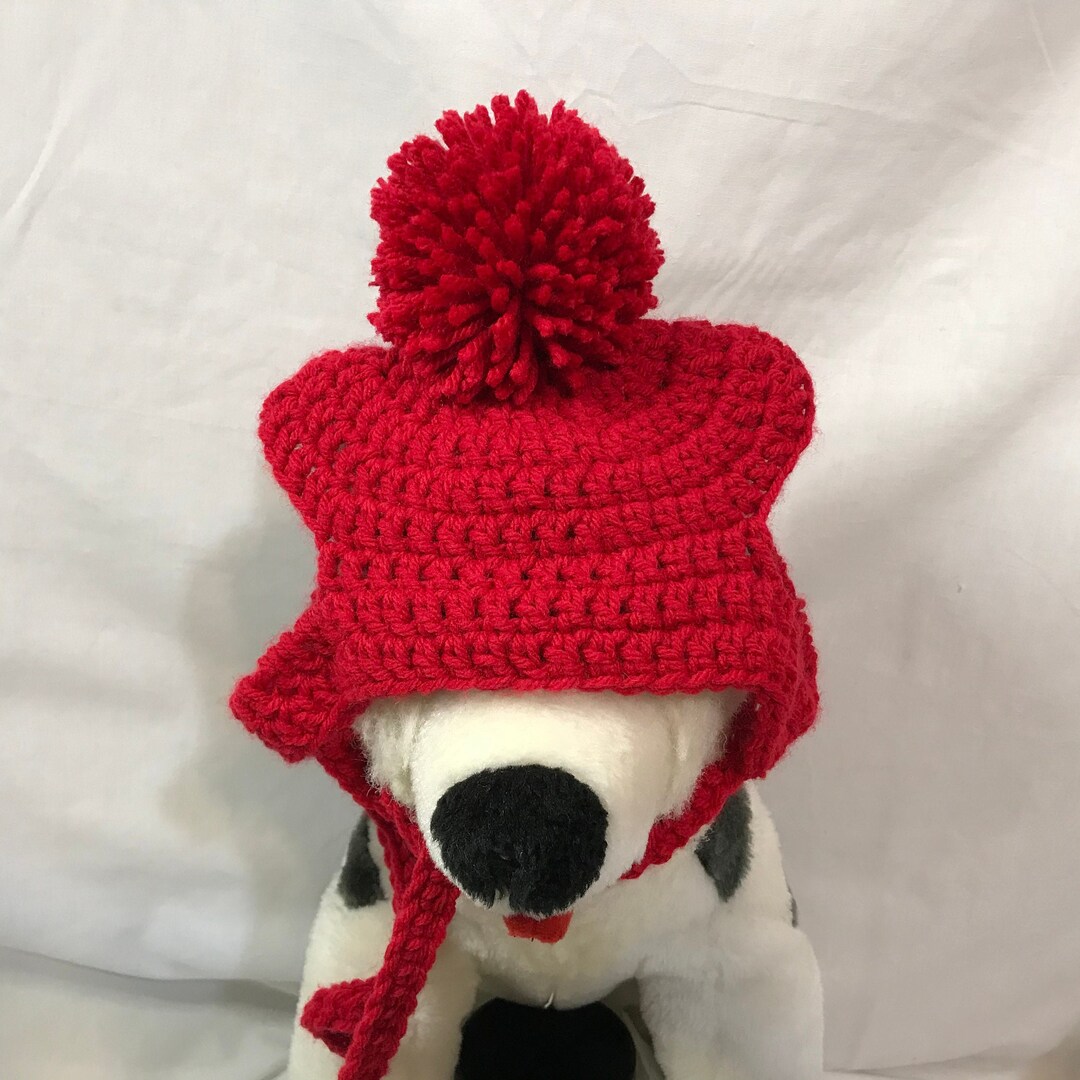 Dog Hat Large Dog Hat Christmas Dog Hat Crochet Dog Hat Etsy