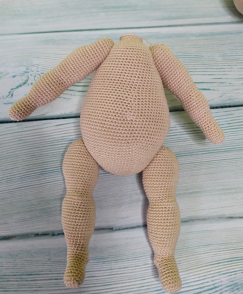 Crochet amigurumi doll BODY PATTERN pdf in English Diy Etsy