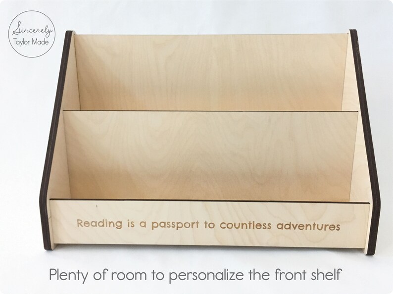 Little Bookshelf Laser Cut File Instant Digital Download Etsy