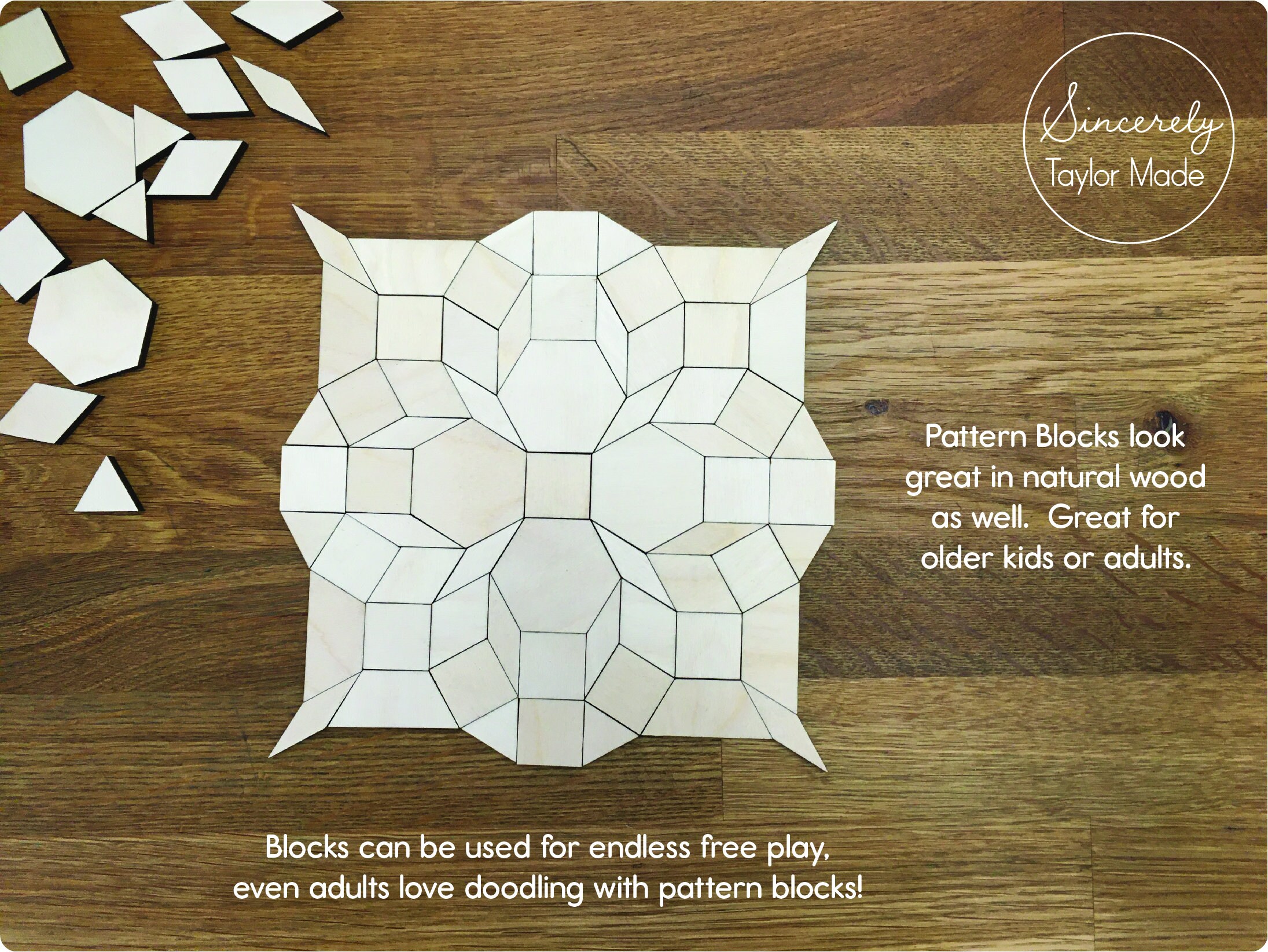 Pattern Blocks Laser Cut File - Instant Digital Download - Etsy