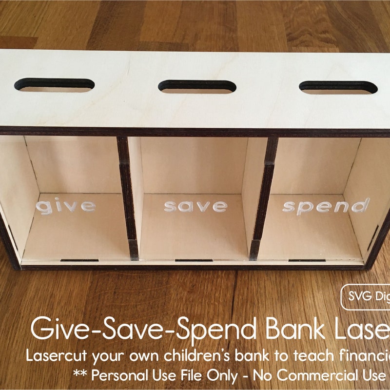 Give Save Spend - Etsy