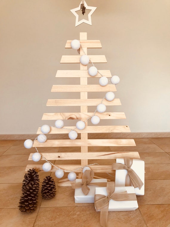 Eco Christmas Tree, Wood Christmas Tree, Nordic Christmas, Natural Christmas, Christmas decoration, Natural Wood, Christmas Ornaments
