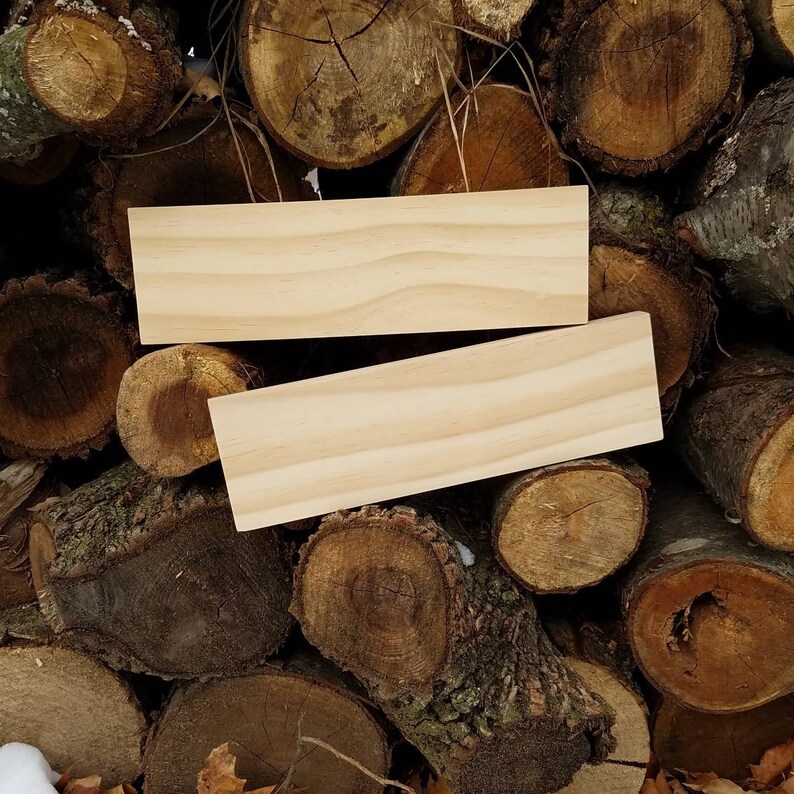 Stained Wood Planks for Crafts DIY Craft Planks DIY Small Etsy