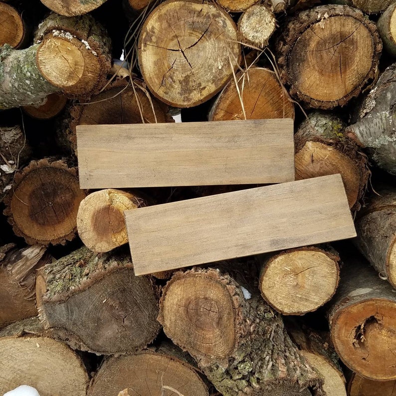 Stained Wood Planks for Crafts DIY Craft Planks DIY Small Etsy