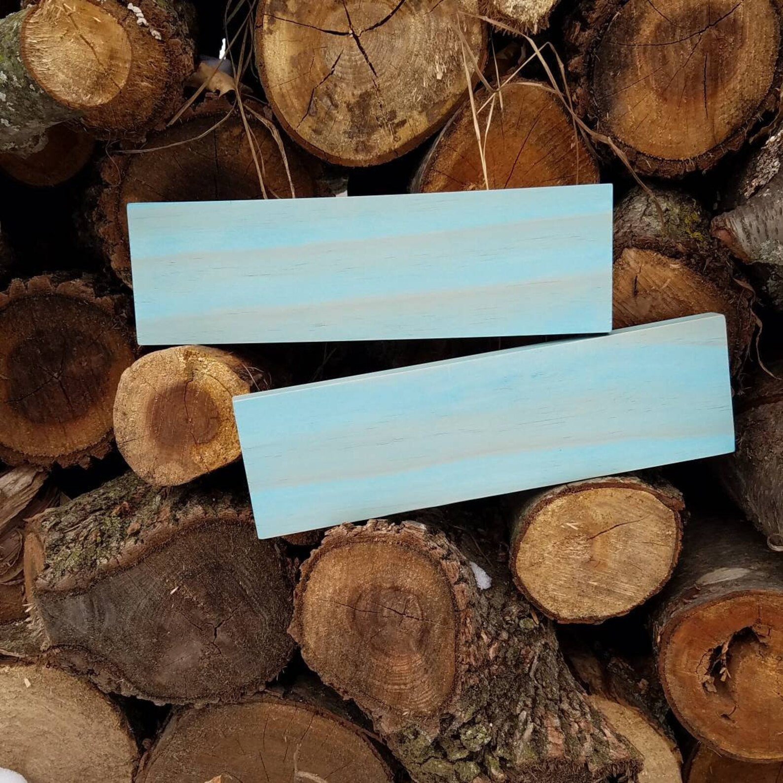 Stained Wood Planks for Crafts DIY Craft Planks DIY Small Etsy