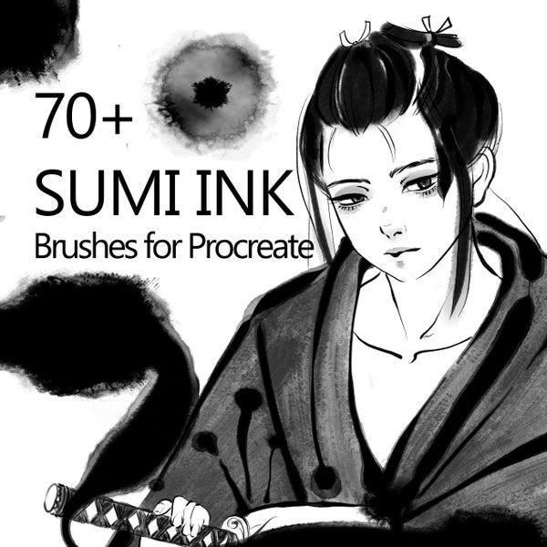 Sumi E Brush Etsy