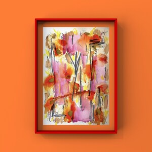 CONSOLE YOU/ Arte, pittura, arte originale, arte della parete, pittura astratta, arte astratta, pittura originale, pittura di grandi dimensioni, decorazioni per la casa