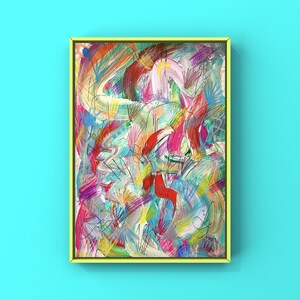 ROLLERCOASTER| Art Collection, Original Art, Wall Art, Abstract Painting, Abstract Art, Original Painting, Large Painting, Home Decor