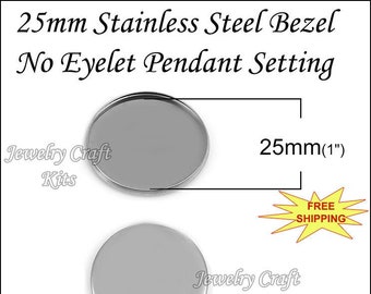 Bezel Jewelry Etsy
