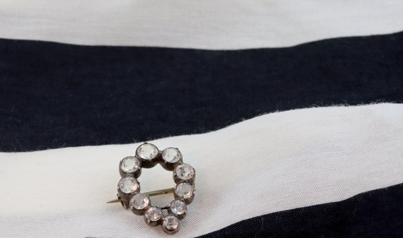 Bague Argent 925 Vintage Bague Vintage En Argent 925 - Trois Fleurs Avec Pierres Blanches - Taille 49 Bijou Argent Massif Taille 49 Occasion