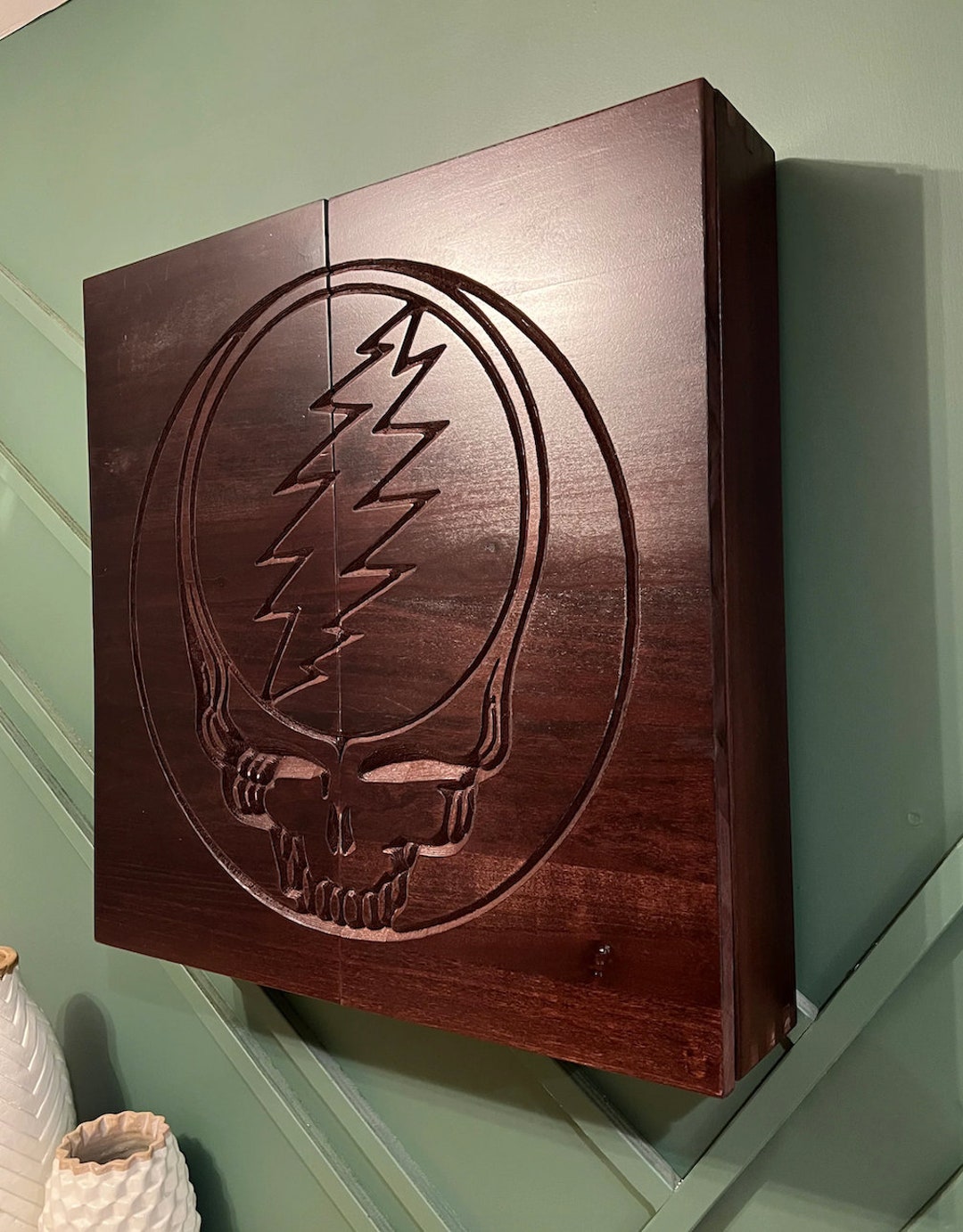 The Pub Custom Dartboard Cabinet Set - Etsy