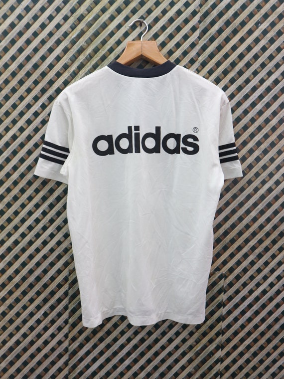 Vintage Adidas Three Stripe Big Logo Sport Wear Top Tee | Etsy