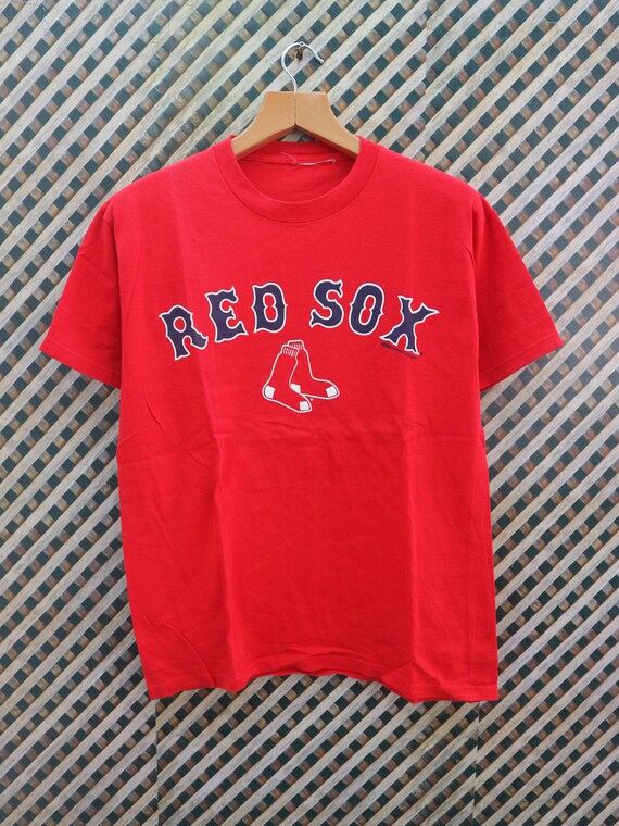 vintage red sox t shirt