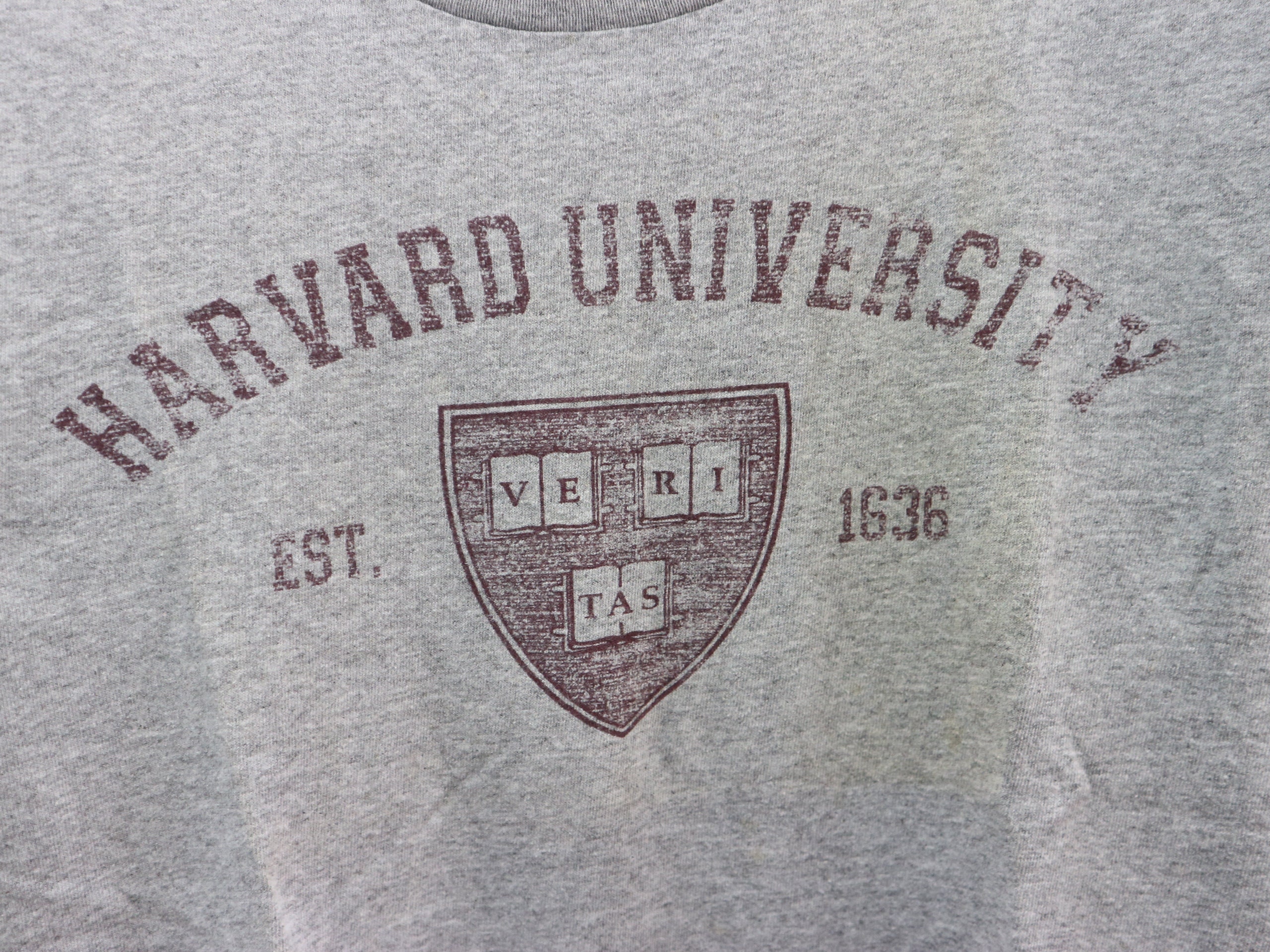 Vintage Harvard University Big Spell Out Logo Varsity Fashion | Etsy