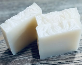 Lavender Coconut Milk Shampoo and Body Soap: Vegan Cleansing Bar
