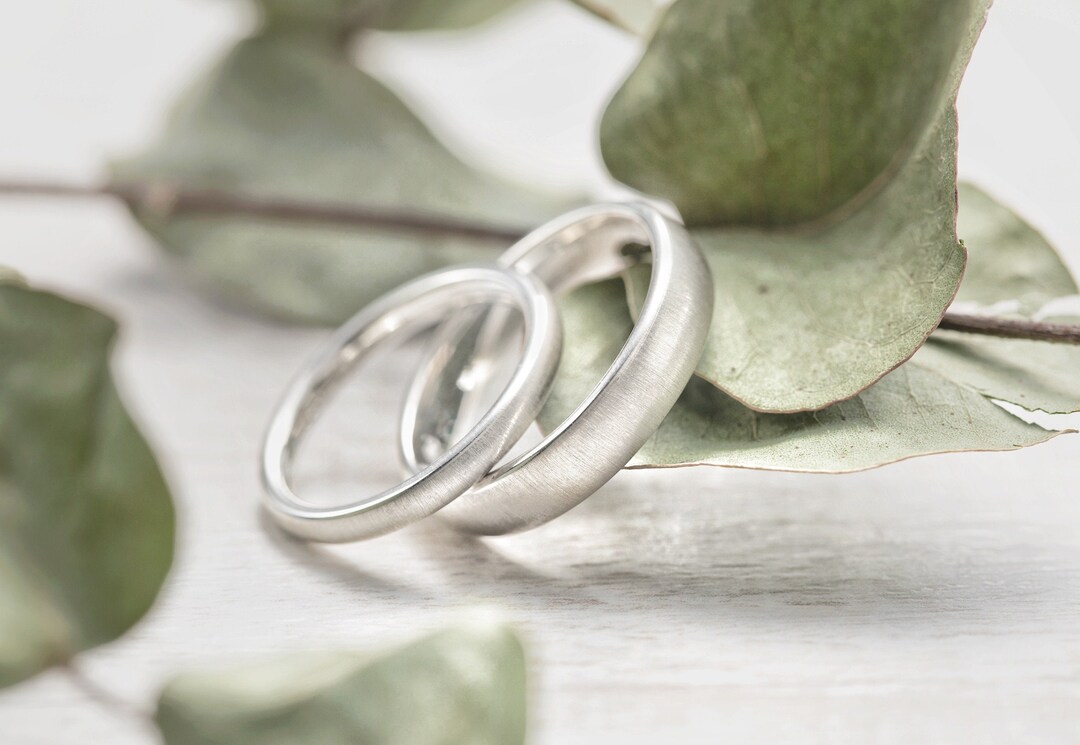 Wedding Rings 'arching', Wedding Rings, Partner Rings, Engagement