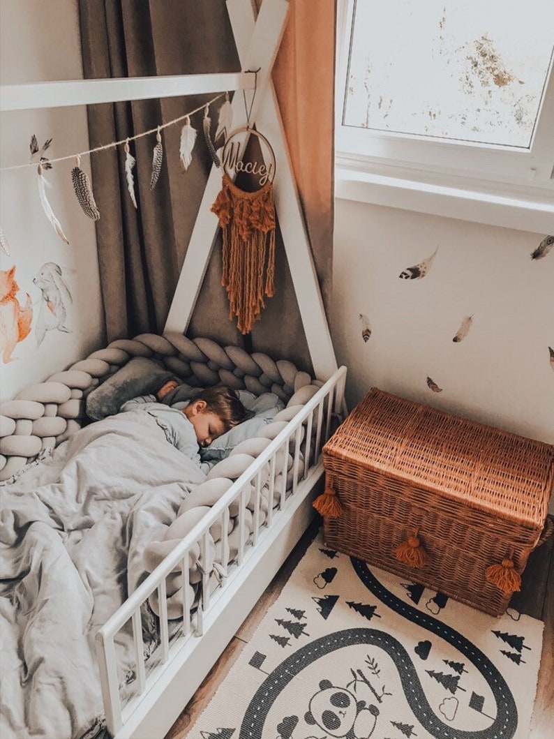 Wicker Toy Chest Christmas Gift Etsy