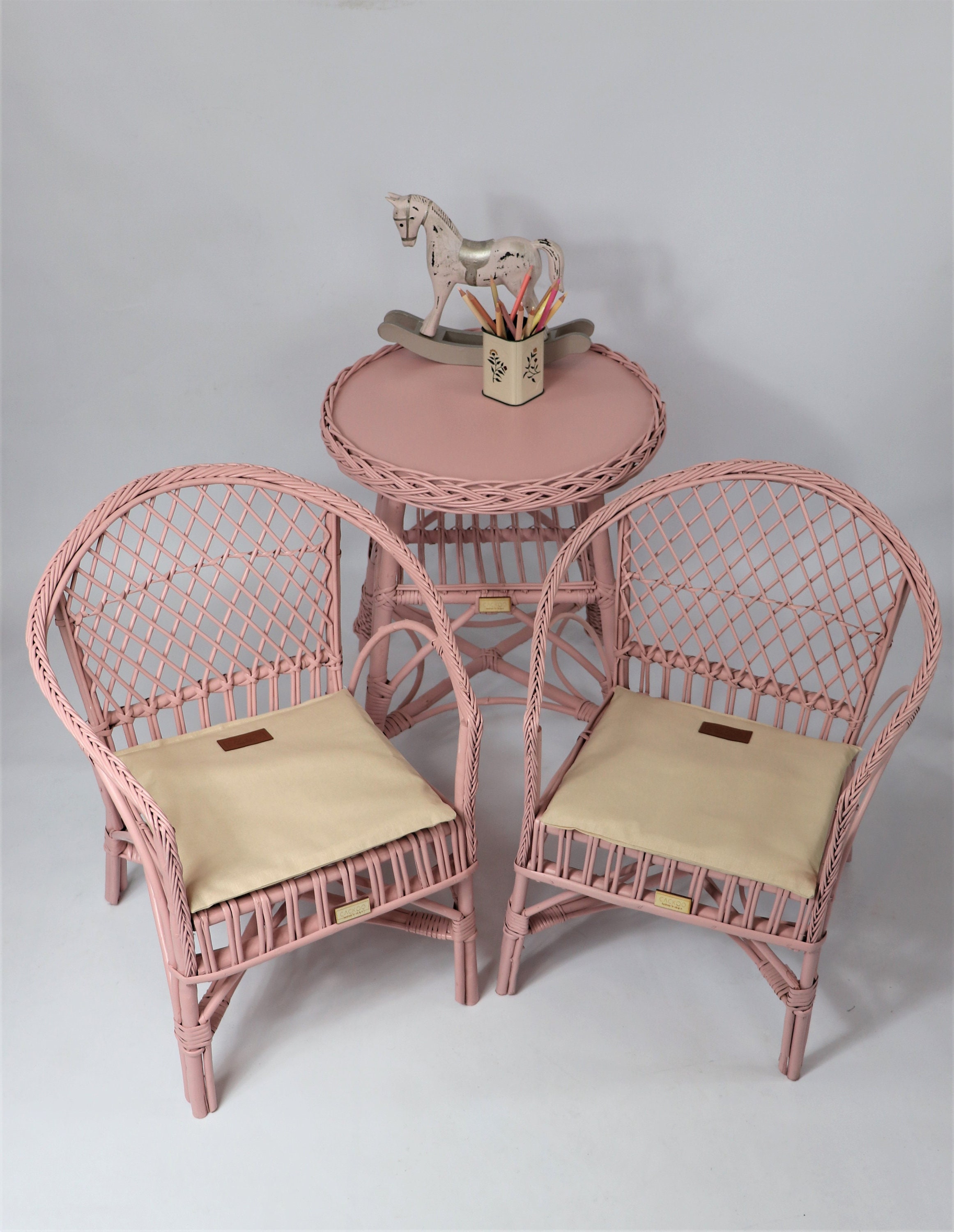 Wicker furnitures rattan furnitures table and chairs for Etsy