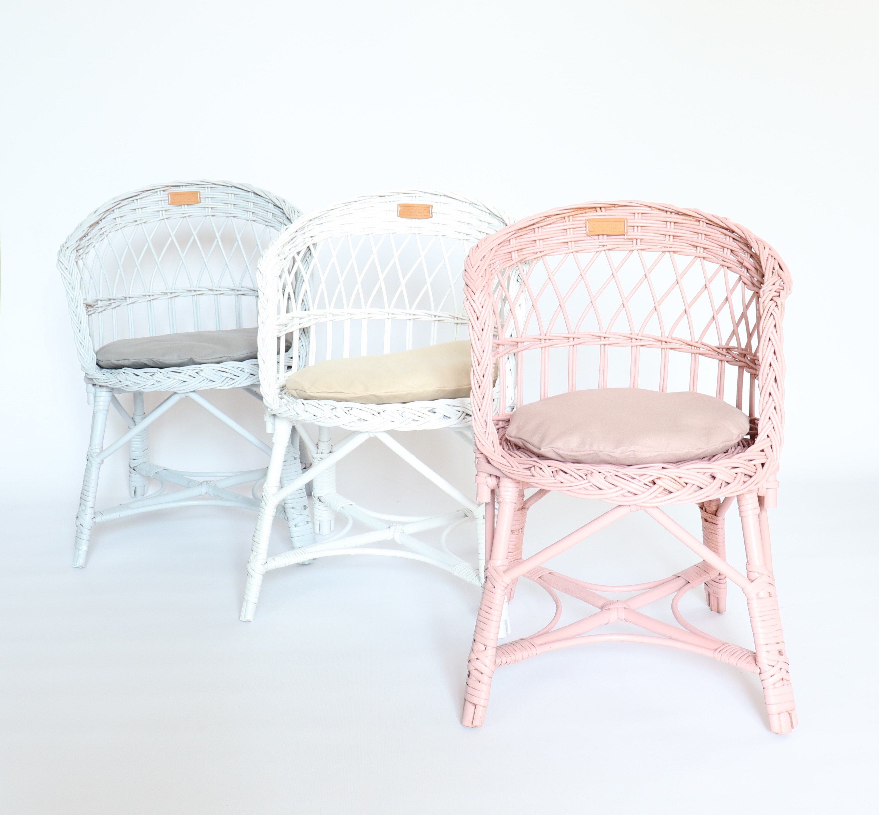 Wicker chair kids chair chair for kids rattan kids chair | Etsy