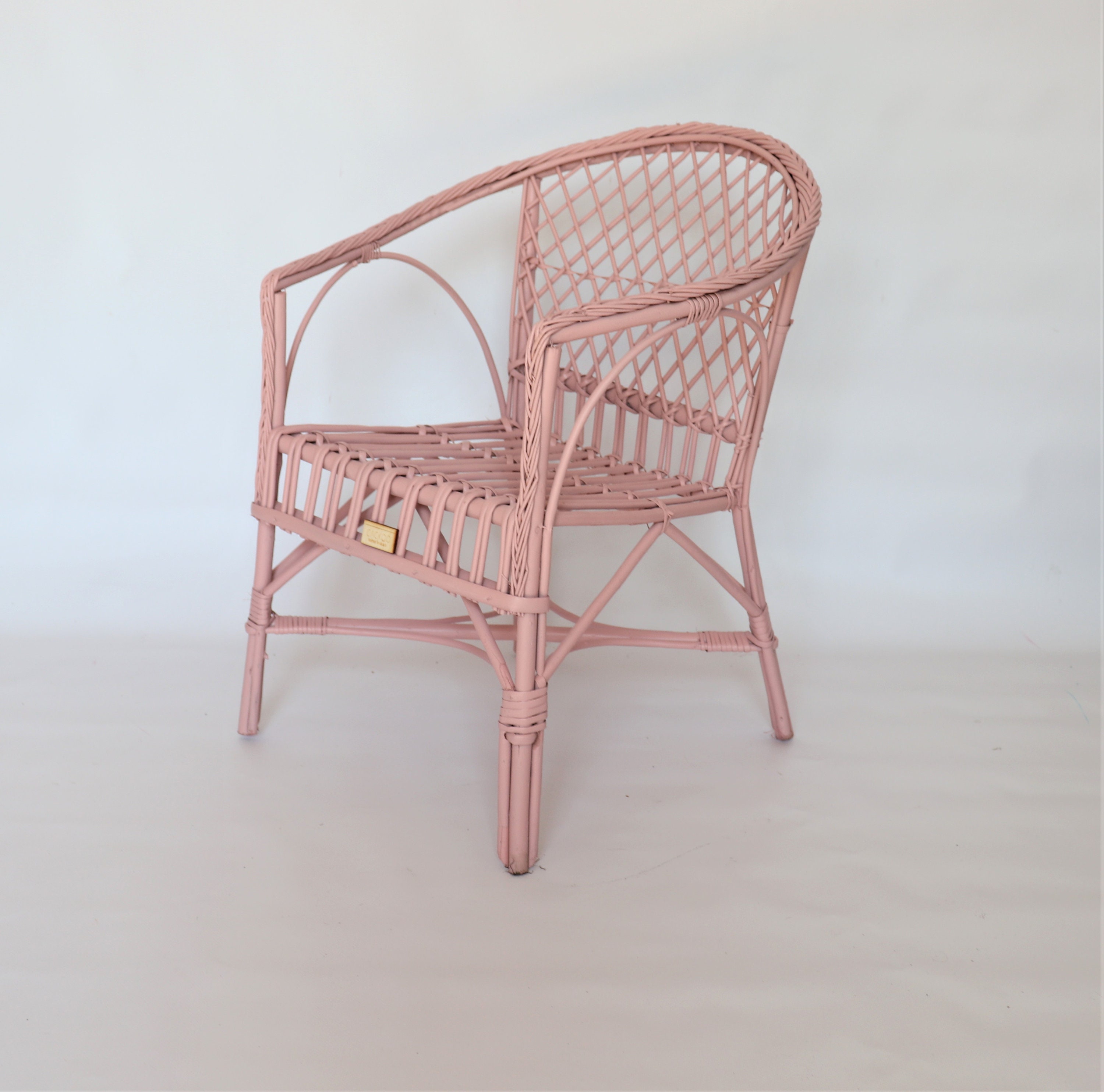 Wicker Chair for Kids Rattan Kids Chair Wicker Furniture Etsy