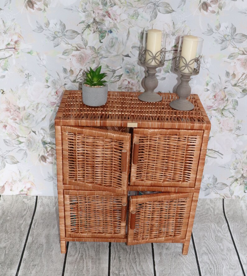 Armoire en osier fabriquée à la main en Pologne Etsy