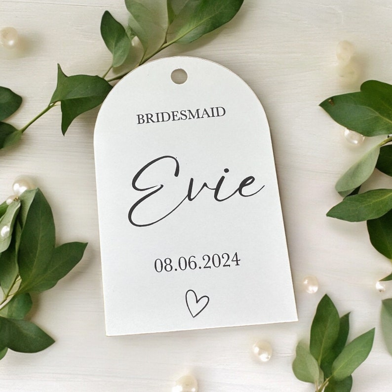 Wedding Hanger Tags, Tags for Wedding, Wedding Name Cards, Wedding Hangers image 5