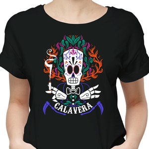 Calavera // T-Shirt / Mask / Kids T-Shirt / Sweatshirt / Hoodie / Big size // Grim Fandango