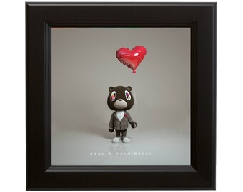 Kanye West /'808/'s /& Heartbreak/' Hollywood Bowl Artwork Poster or Art Print