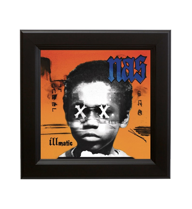 Nas Illmatic Original 20th Anniversary Album Artwork Etsy