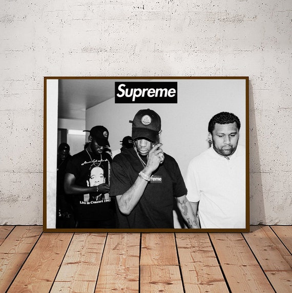 Supreme Places Faces Poster Or Art Print Hype Etsy