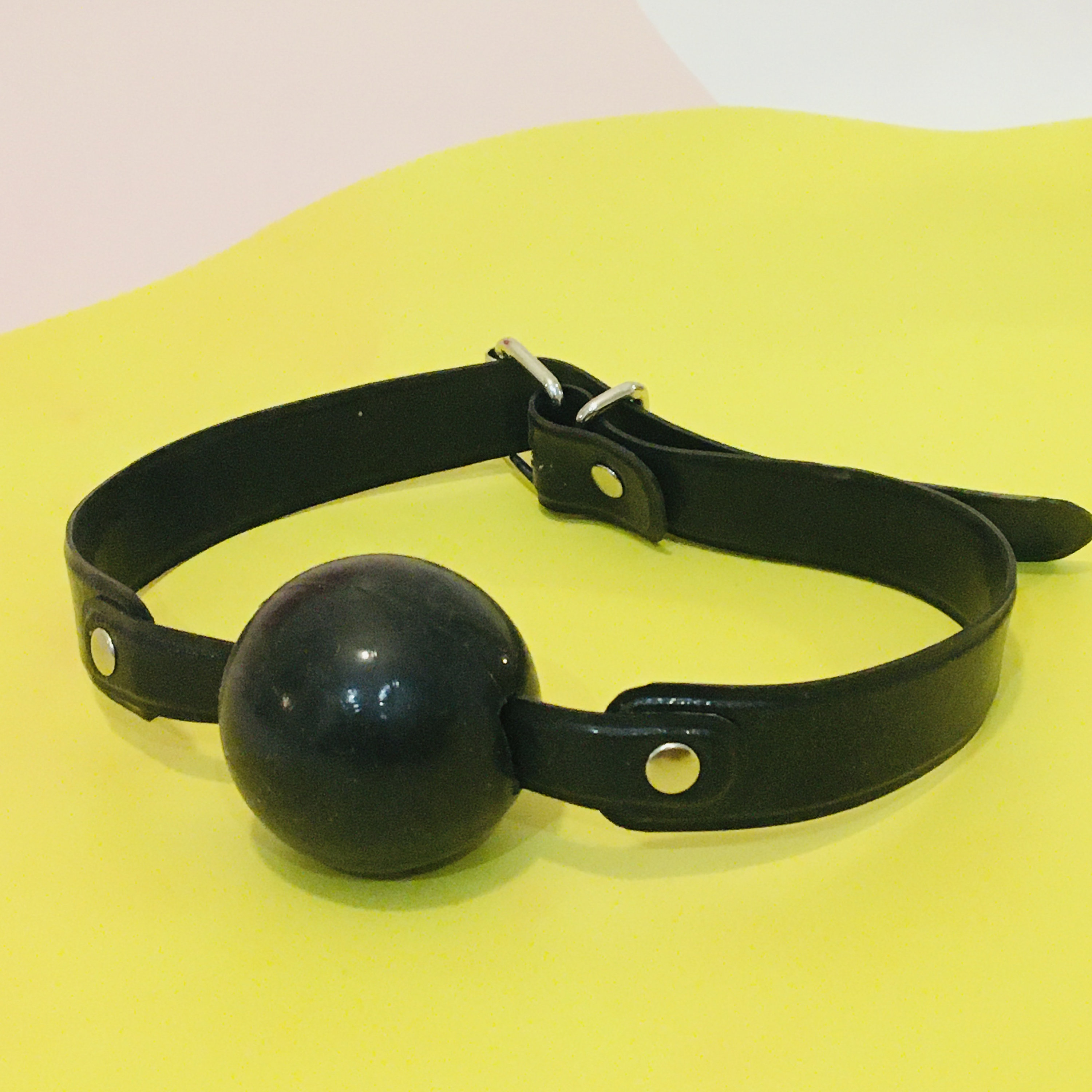 anime girl latex ball gag bondage