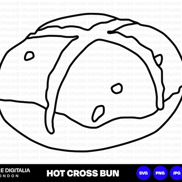 Hot Cross Buns Etsy