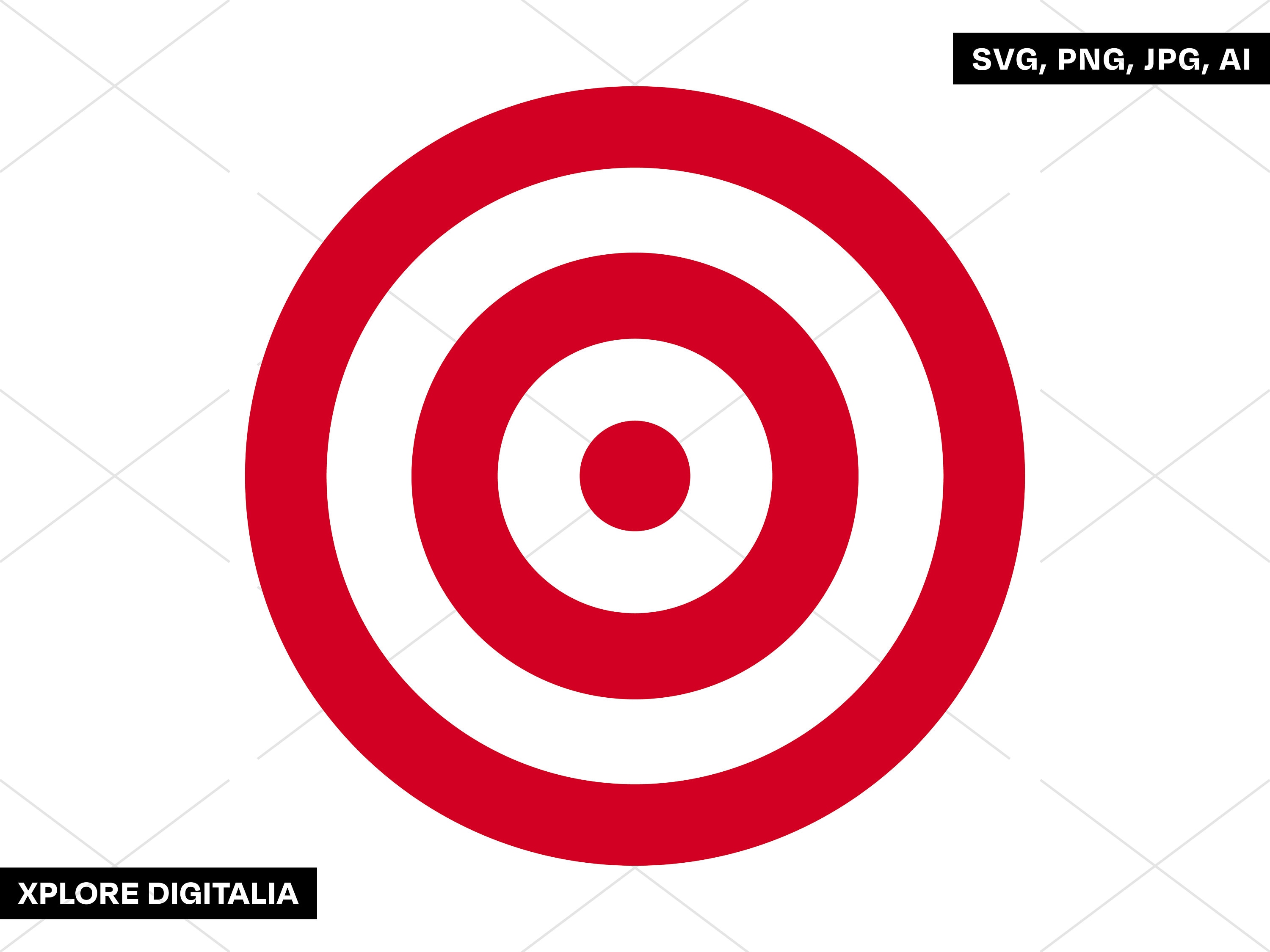Red Target - Darts, Board, Aim, Range, Vector Art, Instant Digital ...